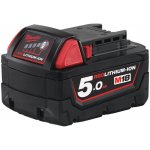 MILWAUKEE M18 B5 REDLITHIUM-ION 18 V 5,0 Ah – Zboží Mobilmania