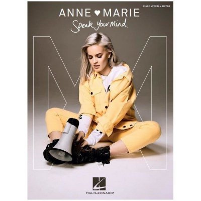 Anne-Marie Speak Your Mind noty na klavír, zpěv, akordy na kytaru