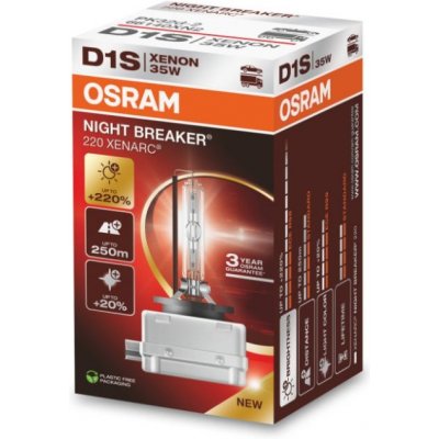 Xenonová výbojka Osram D1S 66140XN2 NIGHT BREAKER LASER +220% 1ks | Zboží Auto