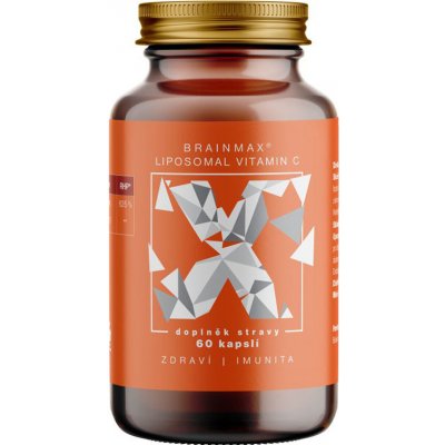 Votamax BrainMax Liposomal Vitamin C Lipozomální Vitamín C 500 mg 60 rostlinných kapslí