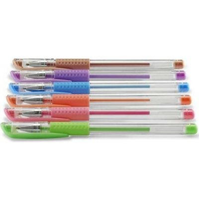Hama gelové kuličkové pero Pastel - set 6 pastelových barev 7563 – Hledejceny.cz