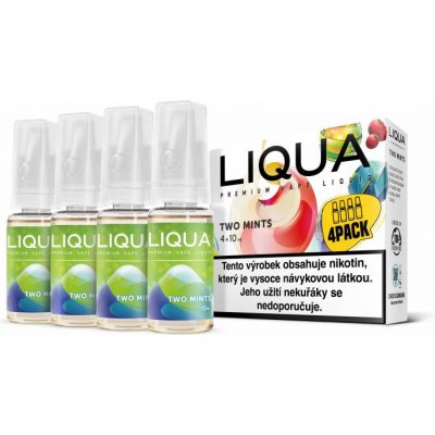 Ritchy Liqua 4PackTwo mints 4 x 10 ml 12 mg