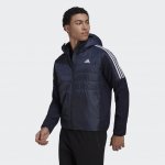 adidas Essentials Insulated Hooded Hybrid modrá – Sleviste.cz