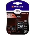 Verbatim Premium U1 microSDXC 128 GB 44085 – Hledejceny.cz