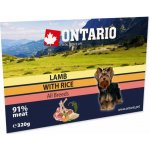 Ontario Adult Dog Beef with vegetable 320 g – Sleviste.cz