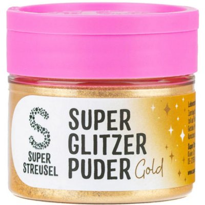 Super Streusel Prachová barva zlatá 10 g – Zboží Mobilmania