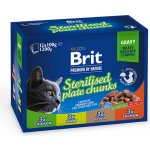 Brit Premium Cat Sterilised Liver 12 x 100 g – Hledejceny.cz