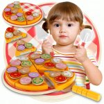 Kruzzel 22471 Dětská dřevěná pizza sada 27 ks – Zbozi.Blesk.cz