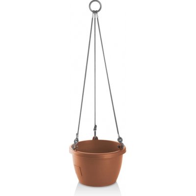 Gardenico Samozavlažovací závěsný květináč Marina terakota pr. 25 cm