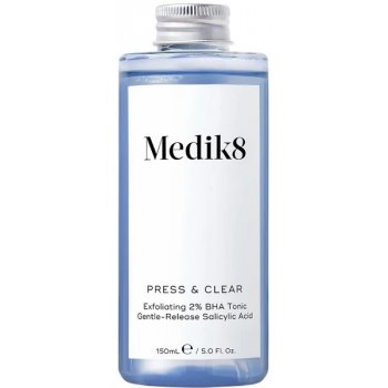 Medik8 Press & Clear Exfoliační tonikum s kyselinou salicylovou a tranexamovou náhradní náplň 150 ml