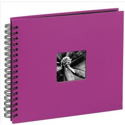 Hama FINE ART 28x24 cm, 50 stran, pink, spirálové, lepicí 113680 – Zboží Mobilmania
