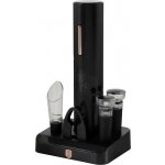 BERLINGERHAUS Dárková sada na otevírání vína 6 v 1, Black Rose collection BH-9653 – Hledejceny.cz