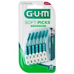 GUM Soft Pick Advanced Large mezizubní kartáček/párátko 30 ks