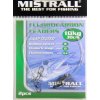 Příslušenství pro vlasce a ocelová lanka Mistrall fluorokarbonový Návazec na dravce 10 kg 30 cm 2 ks