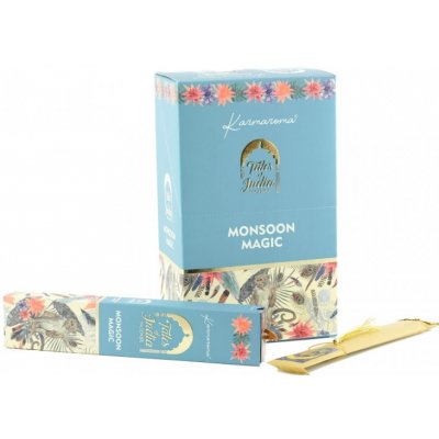 Karmaroma Indické Vonné Tyčinky Monsoon magic 15 g – Hledejceny.cz