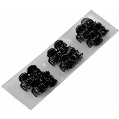 Skřipec do vlasů Varianta: 2 černá, Balení: 12 ks – Zboží Dáma