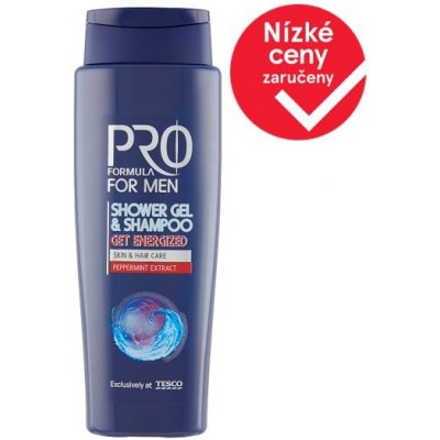 Tesco Pro Formula For Men sprchový gel Get Energized 400 ml