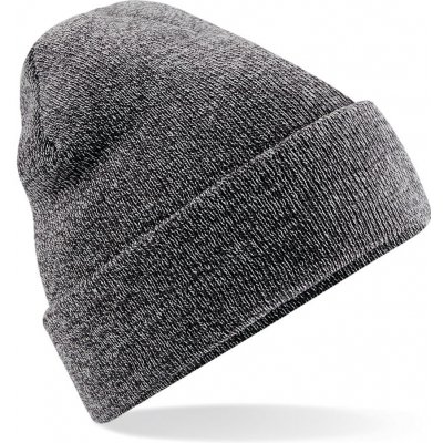 Beechfield zimní čepice Original Cuffed Beanie stříbrný melír – Zbozi.Blesk.cz