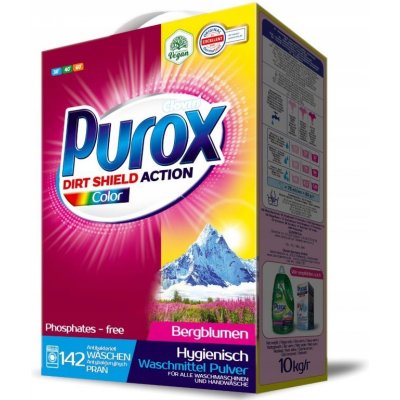 Purox Concentrate Prací prášek Color 120 PD 10 kg – Zbozi.Blesk.cz