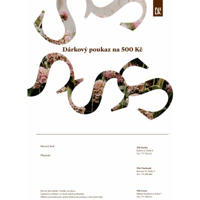 Elektronický dárkový poukaz na 500 Kč – Hledejceny.cz