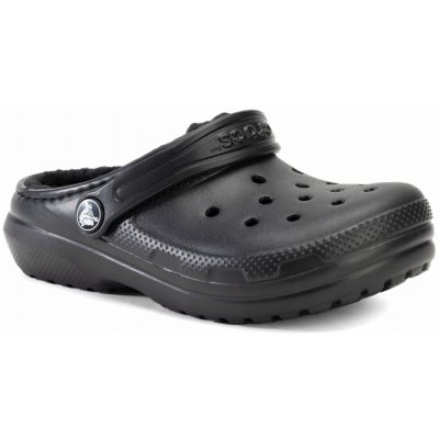 Crocs CLASSIC LINED CLOG K Unisex černá – Zboží Mobilmania
