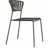 Zahradní židle a křeslo Scab Židle LISA CLUB antracit PVC výplet SCAB P86 - grafit