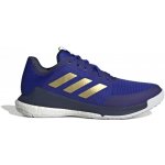 adidas Crazyflight Indoor Court Trainers Blue/Gold/Navy – Zboží Dáma