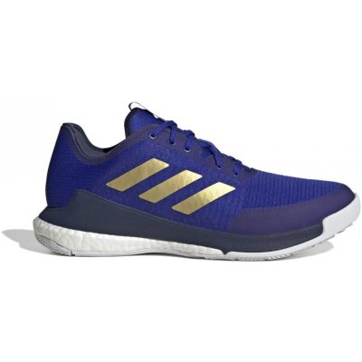 adidas Crazyflight Indoor Court Trainers Blue/Gold/Navy – Zboží Dáma