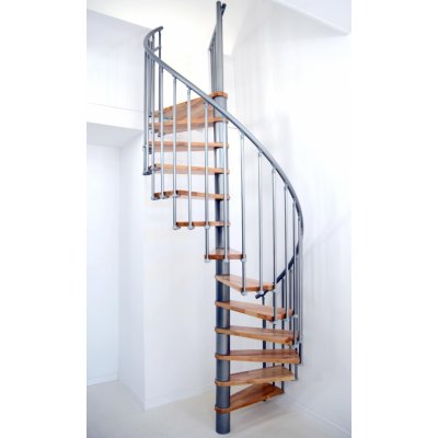 Točité schodiště Minka Berlin Silver průměr 120cm pro výšku do 309cm – HobbyKompas.cz