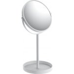 Yamazaki Bílé kovové kosmetické zrcadlo Tower 33 cm – Hledejceny.cz