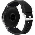 Eternico Essential Vertical Grain Silver Buckle universal Quick Release 22mm černý AET-SMQRVEG25B-22 – Zboží Živě