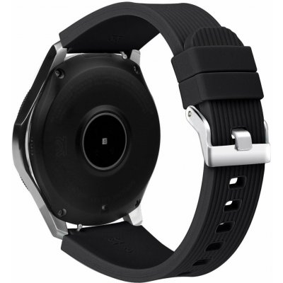 Eternico Essential Vertical Grain Silver Buckle universal Quick Release 22mm černý AET-SMQRVEG25B-22 – Zboží Živě