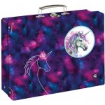 OXYBAG Kufřík hranatý A4 OXY GO Unicorn – Zboží Dáma