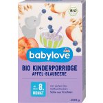 babylove bio ovesná kaše s příchutí jablka a borůvek 200 g – Zboží Mobilmania