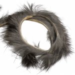 Hends Proužky Králičí Kůže Zonker Barred Chincila Black 4 mm – Hledejceny.cz