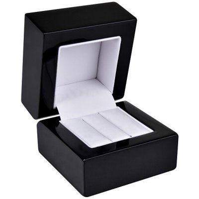 JK Box Dřevěná krabička na náušnice nebo snubní prsteny BB-2/NA/A25 od 299  Kč - Heureka.cz