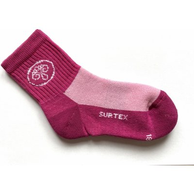 Surtex froté ponožky 95% merino - růžové – Zboží Mobilmania
