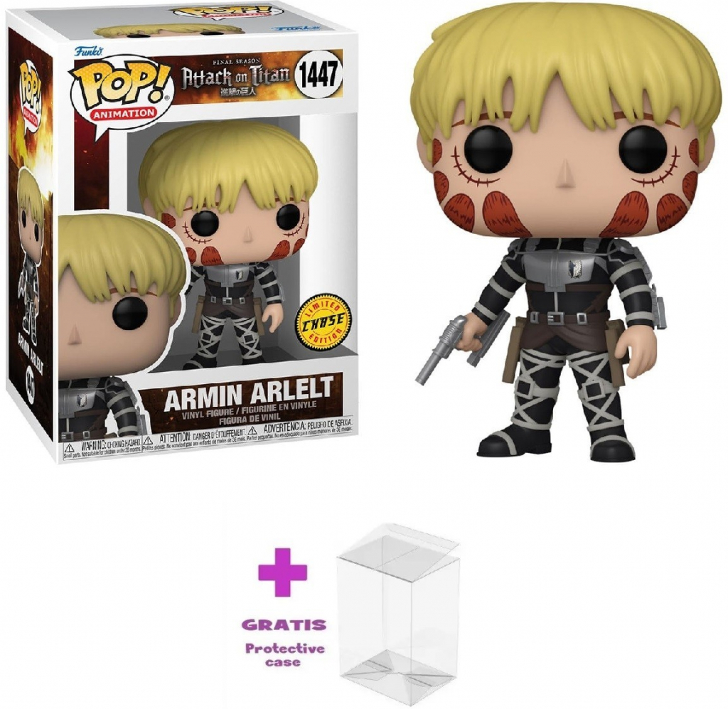 Funko Pop! Attack on Titan Armin Arlelt Chase Animation 1447