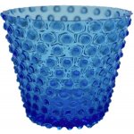 Váza, Svícen, Květináč, Mísa 16cm - Hobnail – Ananas – akvamarín – Hledejceny.cz