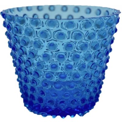 Váza, Svícen, Květináč, Mísa 16cm - Hobnail – Ananas – akvamarín – Hledejceny.cz