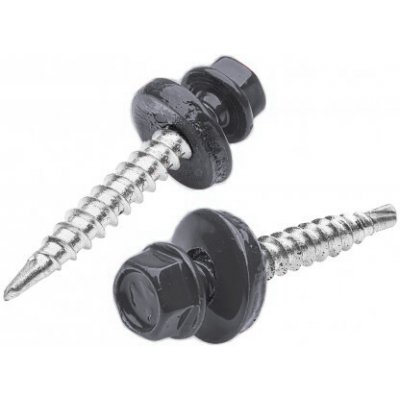 Šroub samořezný pozink. 4,8x19mm grafitově šedý RAL7024 – Hledejceny.cz