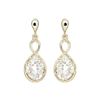 JVD náušnice SVLE0749SH8GO00 – Zboží Mobilmania