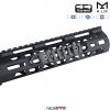 Doplněk Airsoftové výstroje Nicoarms SPLIT-7Slot hliníková lišta Keymod / M-LOK 105 x 21 mm