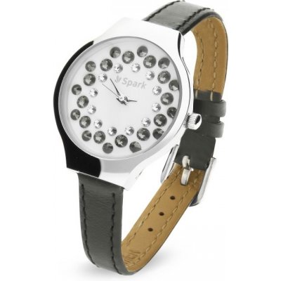 Spark se Swarovski Elements Dotty šedé ZDT29HSN