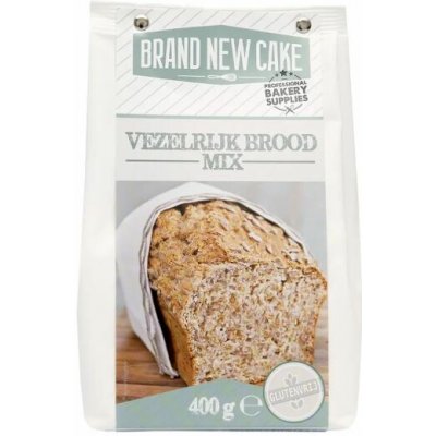 Brand new Cake Bezlepková směs na chléb s vysokým obsahem vlákniny 400 g – Hledejceny.cz