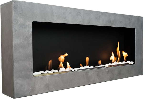 Gm Bio Flame Biokrb Easy M Close Imitace Beton 90 x 40 cm