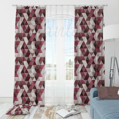 Látka 400393/003 na závěsy, polštářky - 40 x 40 cm – Hledejceny.cz