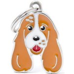 My Family COCKER gravírovateľný přívěsek 2,9 x 2,5 cm – Zboží Mobilmania