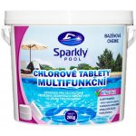 Sparkly POOL Chlorové tablety multifunkční 4v1 MAXI 3 kg – Zboží Dáma