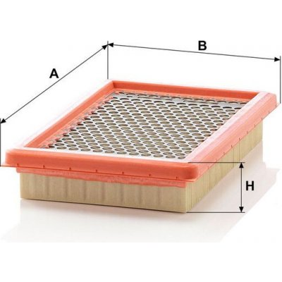 MANN-FILTER Vzduchový filtr MANN C2564 (MF C2564) – Hledejceny.cz